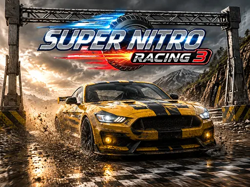Super Nitro Racing 3 browser game preview