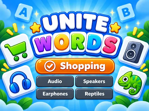Unite Words browser game preview