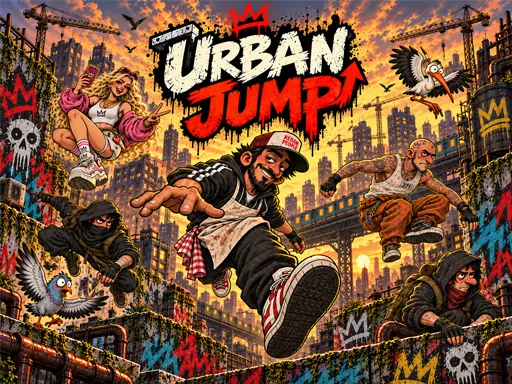 URBAN JUMP browser game preview