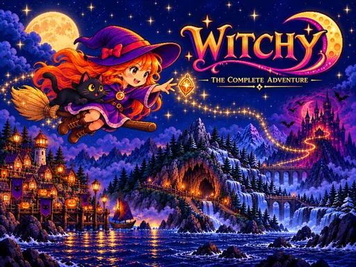 Witchy browser game preview