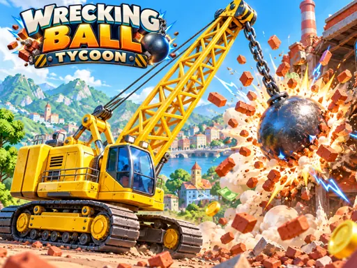 Wrecking Ball Tycoon browser game preview